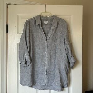 Sigrid Olsen Linen Shirt